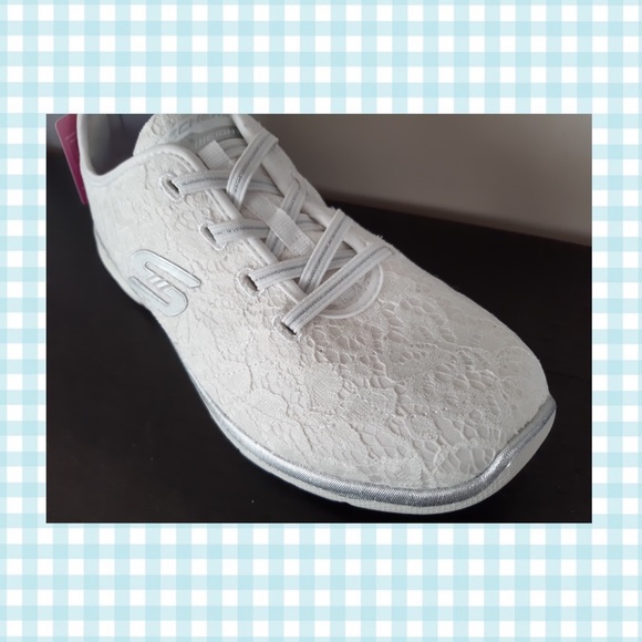 Skechers Shoes - Skechers Flex Air-Cooled Memory Foam Lace Shoes